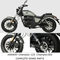 HANWAY Champion125 Champion300 Piezas de repuesto completas para motocicletas