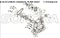 E-04 R CARNK CASE & OIL BUMP ASSY para XS125T-16A Fiddle III Repuesto de calidad superior