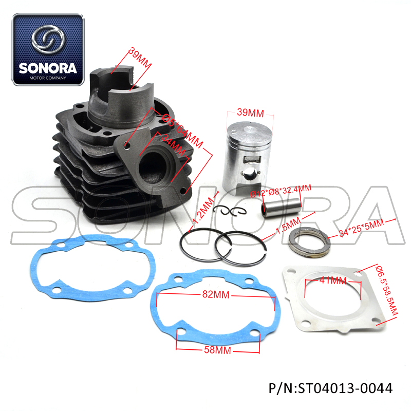 SFX Bali AC 2T 1992-2001 Juego de cilindros (P / N: ST04013-0044) Calidad superior