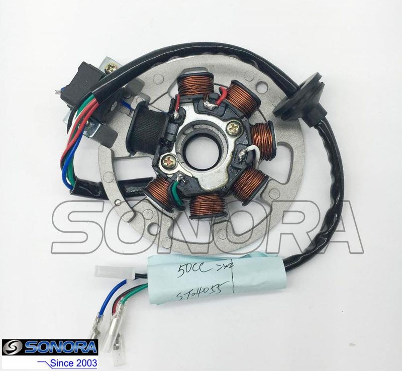 Bobina de estator Baotian GY6 50cc 2 tiempos