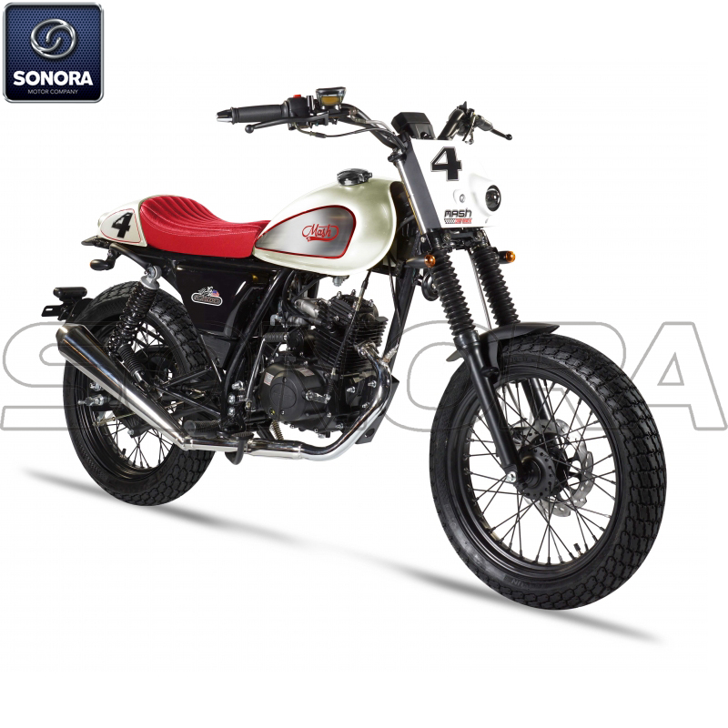 MASH DIRT TRACK 50cc BLANC Body Kit Piezas del motor Repuestos originales