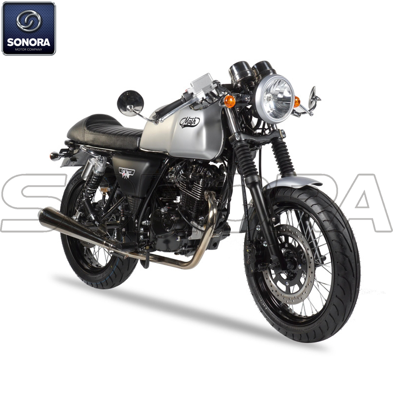 MASH CAFE RACER 125cc kit de carrocería de alfombra plateada Piezas del motor Repuestos originales