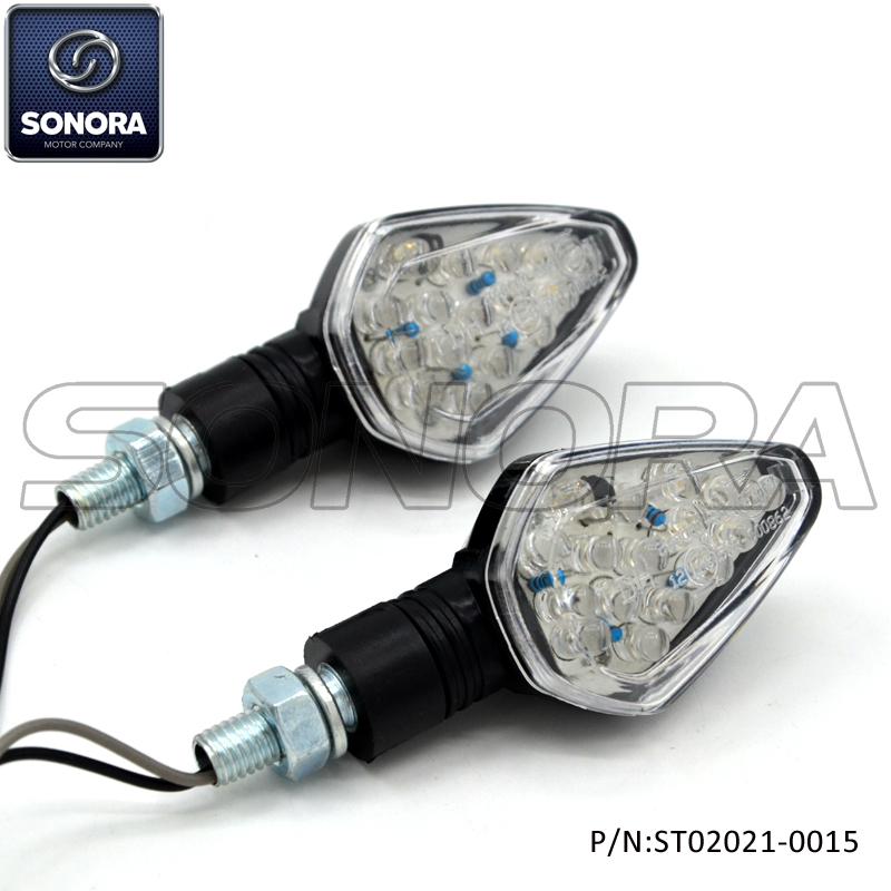 Carcasa de plástico, luz LED de 16 LED con marca E (N / P: ST02021-0015) CALIDAD SUPERIOR
