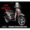 JIAJUE MINI 50cc 125cc 150cc Repuestos completos de motocicleta