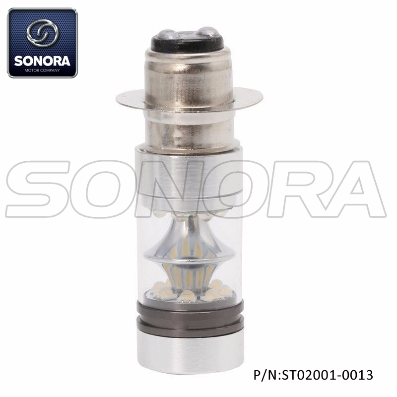 LED PX15D H6 100W 20SMD bombilla de luz de cabeza de un solo pie (P / N: ST02001-0013) Calidad superior