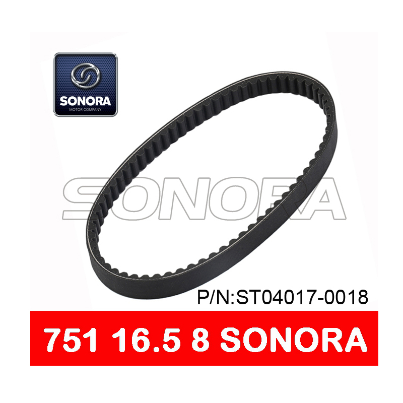 CORREA TRAPEZOIDAL SCOOTER 751 x 16.5 x 8 CORREA TRAPECIAL MOTOCICLETA CALIDAD ORIGINAL