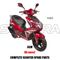 KIT DE CUERPO DE SCOOTER AGM R8 PIEZAS DE MOTOR PIEZAS DE REPUESTO PARA SCOOTER COMPLETAS PIEZAS DE REPUESTO ORIGINALES
