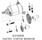 Motor de arranque Zongshen NC250 Motor Kayo BSE Xmotos Apollo Piezas originales