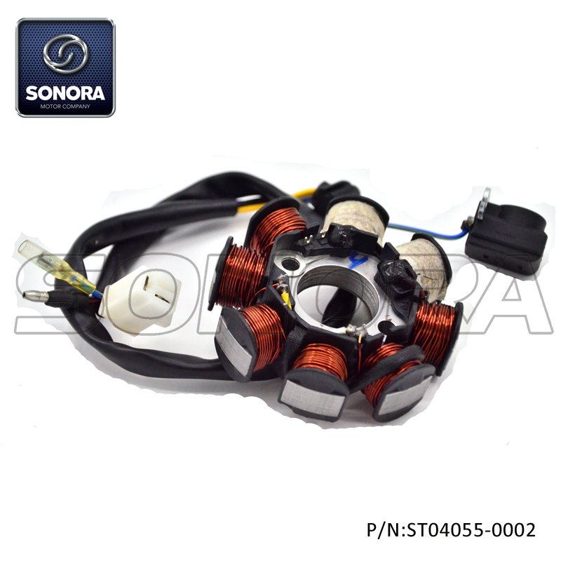 CONECTOR ANTIGUO DE CARGA DE ONDA COMPLETA DEL ESTATOR del motor 139QMAB (P / N: ST04055-0002) Calidad superior