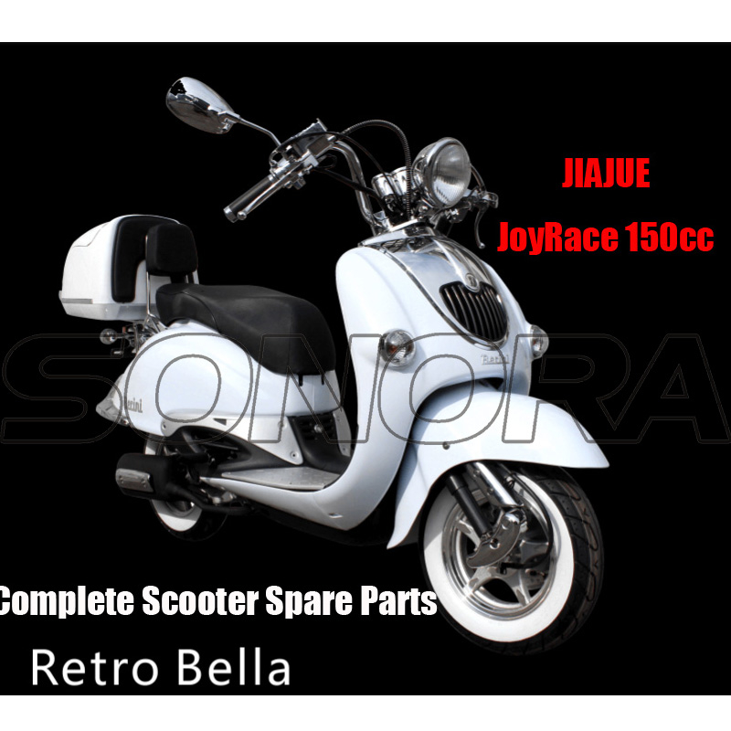 JIAJUE Retro Bella 50cc 125cc 150cc Repuestos completos de motocicleta