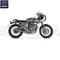 MASH CAFE RACER 400cc Kit de carrocería gris plateado Piezas del motor Recambios originales