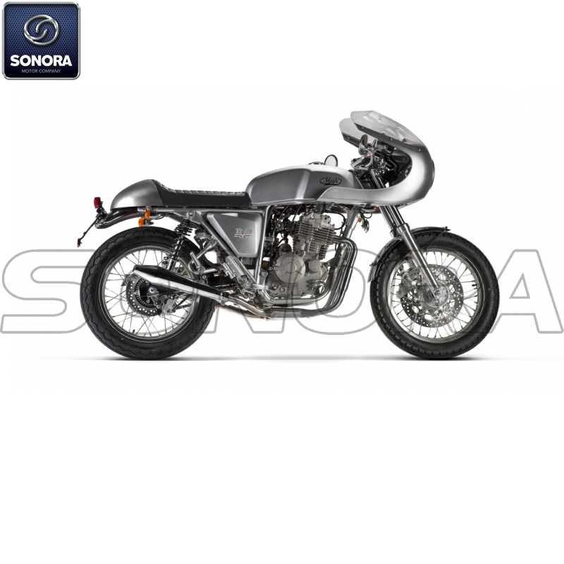 MASH CAFE RACER 400cc Kit de carrocería gris plateado Piezas del motor Recambios originales