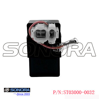 Rueda de 12 pulgadas CDI de 45 km con cable GY6 (P / N: ST03000-0032) Calidad superior