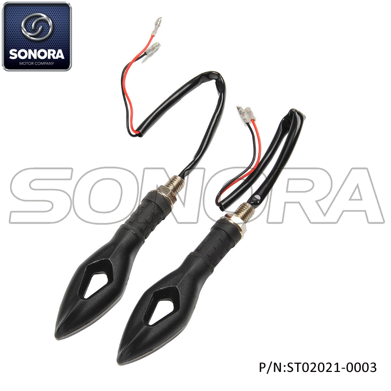 Luz intermitente LED secuencial aerodinámica con luz ámbar tipo D (P / N: ST02021-0003) Calidad superior