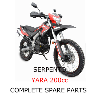 Repuestos Serpento Dirt Bike YARA 200cc