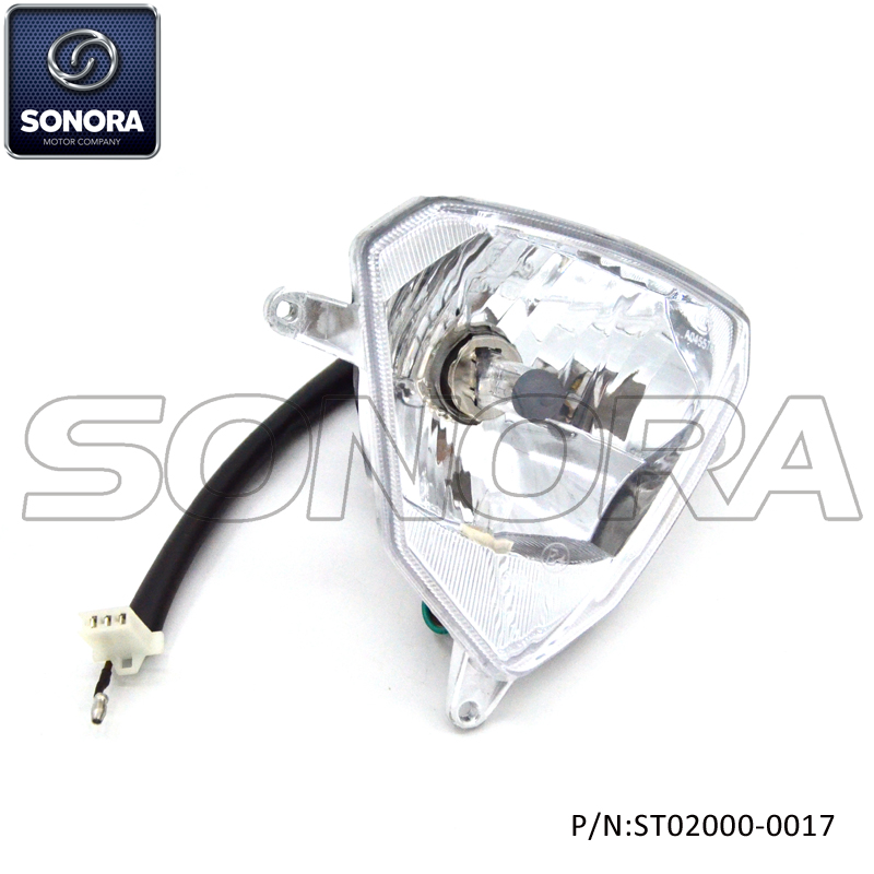 QINGQI QM125GY-2B Conjunto de luz de cabeza (P / N: ST02000-0017) Calidad superior