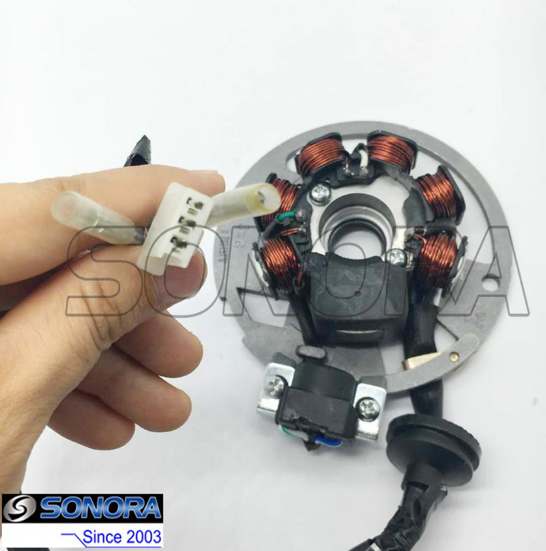 Keeway, CPI, BAOTIAN, Longjia LJ50QT-H 50 2T Grido LJ50 Estator (P / N: ST04055-0003) Calidad superior