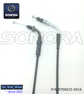 Cable de acelerador retro zn50qt-e1 znen scooter (P / N: ST06023-0016) Calidad superior