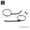 Vespa Mirror negro M8 con adaptador M10 (P / N: ST06027-0010) alta calidad