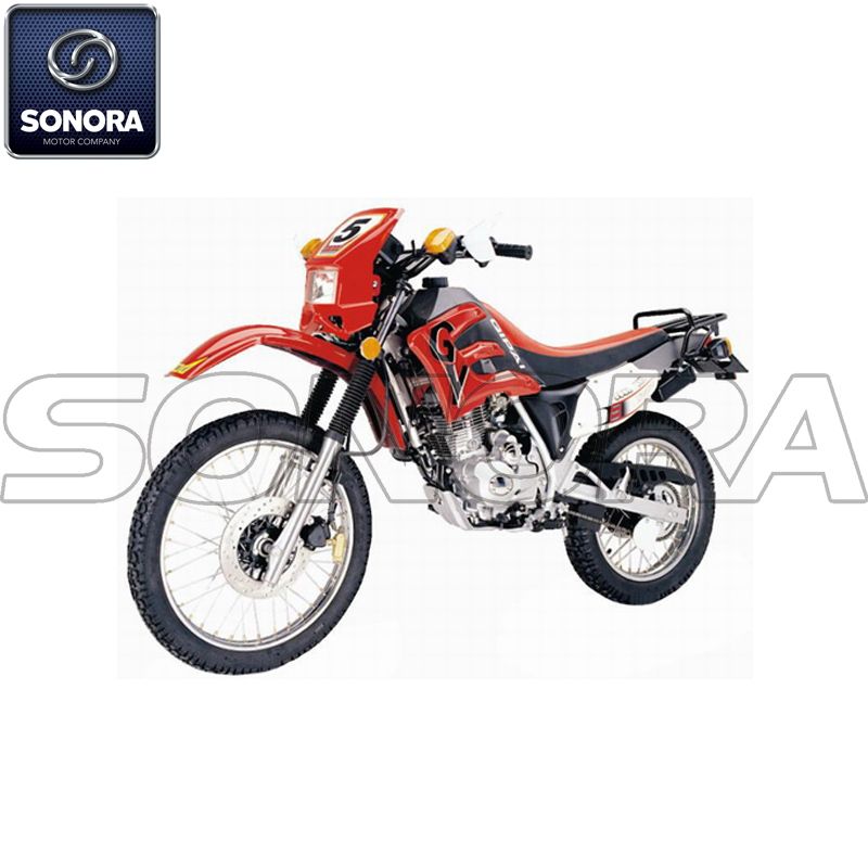 Qipai QP200GY-5 Kit completo de carrocería de motor Repuestos Repuestos originales
