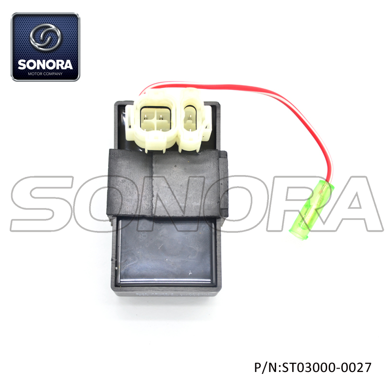 GY6-50 139QMAB 10 '' llanta 25kmh dos enchufes con cable CDI (P / N: ST03000-0027) Calidad superior
