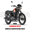 MASH SCRAMBLER 400 CC KIT CARROCERÍA PIEZAS DE MOTOR PIEZAS DE REPUESTO ORIGINALES