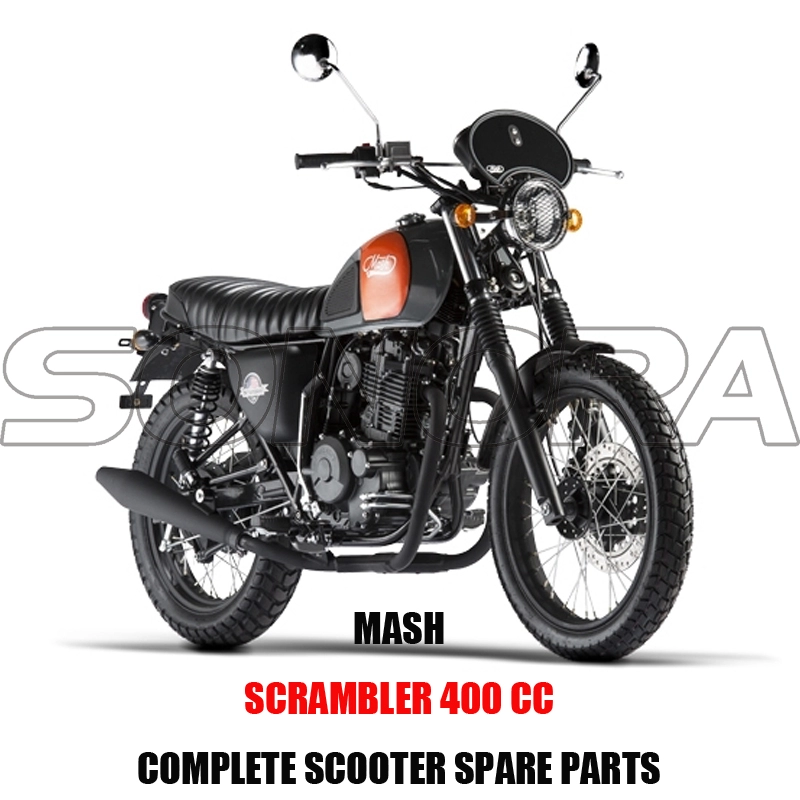 MASH SCRAMBLER 400 CC KIT CARROCERÍA PIEZAS DE MOTOR PIEZAS DE REPUESTO ORIGINALES