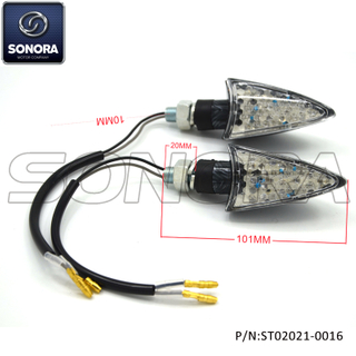 Carcasa de plástico, luz LED de 12 LED con marca E (N / P: ST02021-0016) CALIDAD SUPERIOR