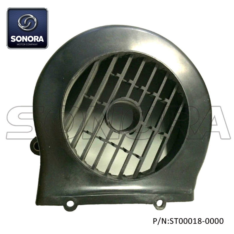 139QMA GY6-50 Cubierta del ventilador (P / N: ST00018-0000) Longjia Jonway Wangye Znen Calidad original