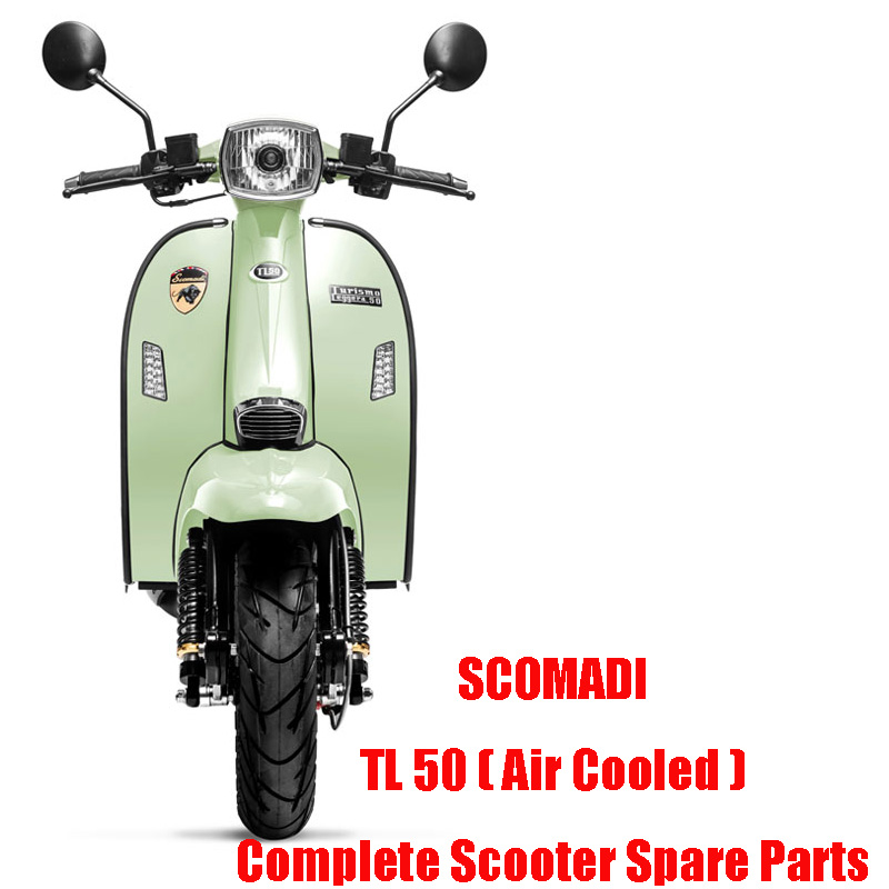 SCOMADI TL50 Piezas de motor de scooter refrigerado por aire Piezas de repuesto de scooter completo Calidad original