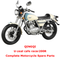 QINGQI cafe racer200R Piezas de repuesto completas para motocicleta