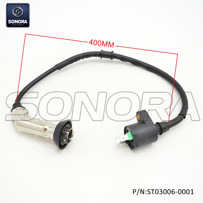 Bobina de encendido del cabezal de hierro del motor GY6-50 125 139QMAB 152QMI (P / N: ST03006-0001) Calidad superior