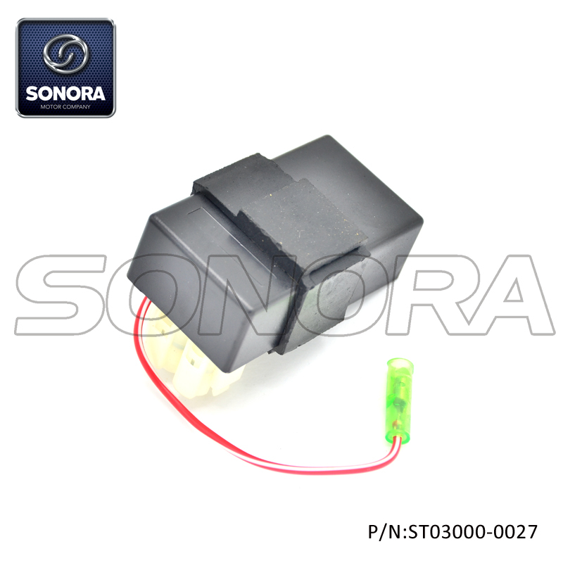 GY6-50 139QMAB 10 '' llanta 25kmh dos enchufes con cable CDI (P / N: ST03000-0027) Calidad superior
