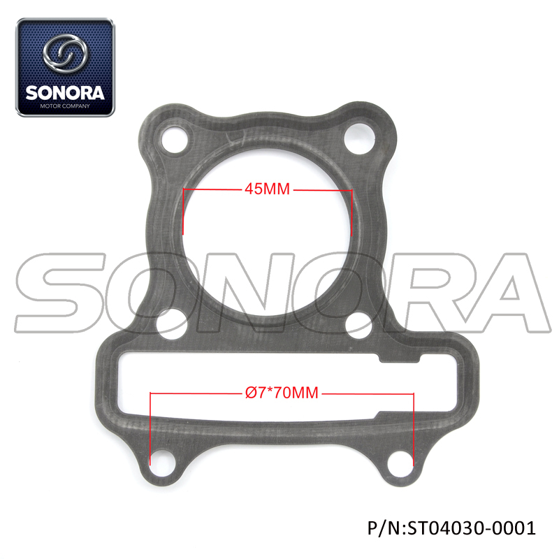 139QMA GY6 70 44MM Junta de culata (P / N: ST04030-0001) Calidad superior