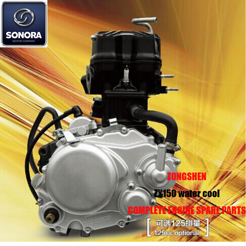 Zongshen ZY150 Motor completo de refrigeración por agua Piezas de repuesto Piezas originales