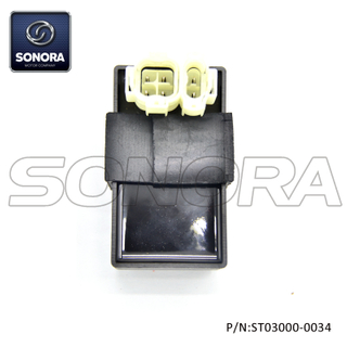 GY6-50 139QMAB 10 llanta 35kmh dos enchufes CDI (P / N: ST03000-0034) Calidad superior