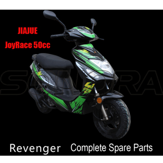 JIAJUE Revenger 50cc Piezas de repuesto completas para motocicleta