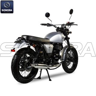 MASH TWO FIFTY 250 cc Kit de carrocería de alfombra plateada Piezas del motor Recambios originales