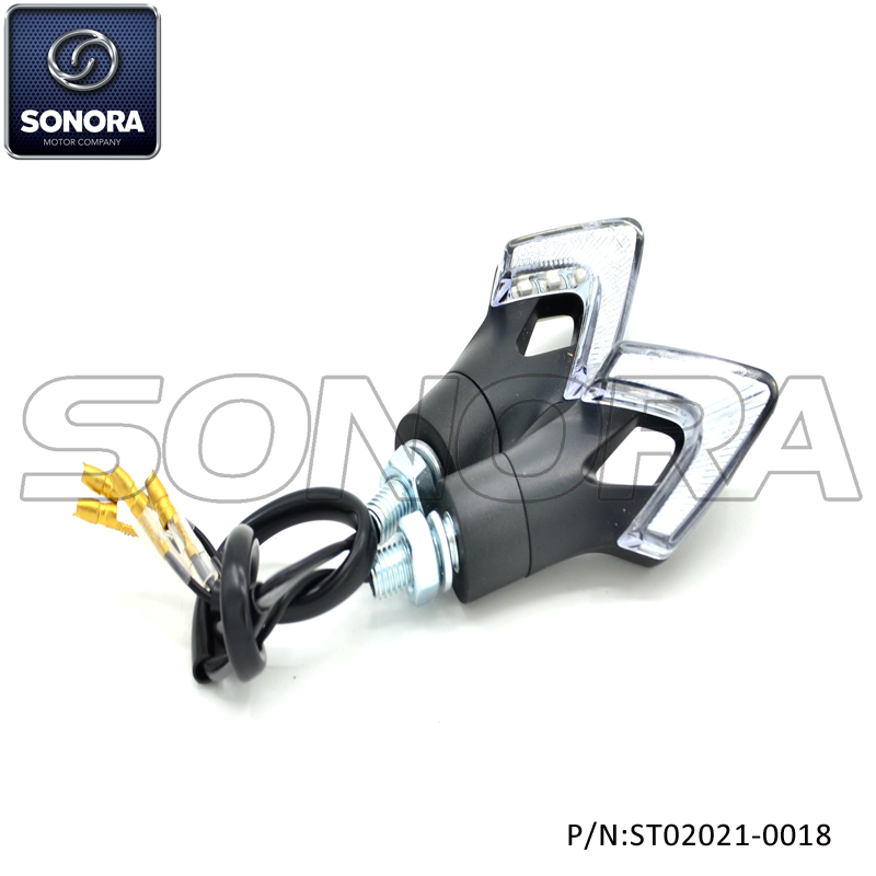 Cuerpo de plástico Lente ahumada de color negro Luz LED con marca E (P / N: ST02021-0018) CALIDAD SUPERIOR