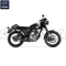 MASH CAFE RACER 125 cc negro Euro 4 Kit de carrocería Piezas de motor Recambios originales