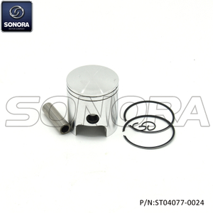 Kit de pistón Minarelli AM6 49MM-Anillos dobles (P / N: ST04077-0024) calidad superior