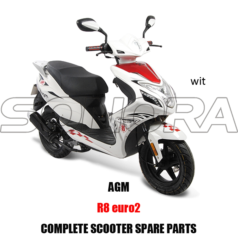 KIT DE CUERPO DE SCOOTER AGM R8 PIEZAS DE MOTOR PIEZAS DE REPUESTO PARA SCOOTER COMPLETAS PIEZAS DE REPUESTO ORIGINALES