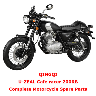 QINGQI Cafe racer 200RB Piezas de repuesto completas para motocicleta