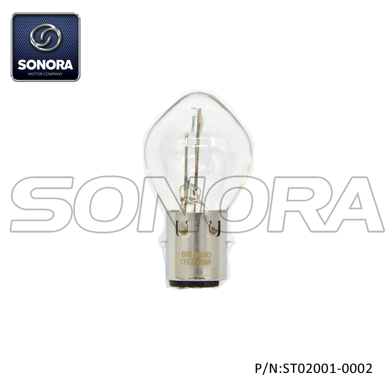 SCOOTER BAOTIAN HEAD LIGHT BULD 12V 35W S2 Ba20d (P / N: ST02001-0002) CALIDAD SUPERIOR