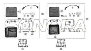 ESTUCHE LATERAL para ZONGSHEN RX3 REPUESTOS DE PRIMERA CALIDAD