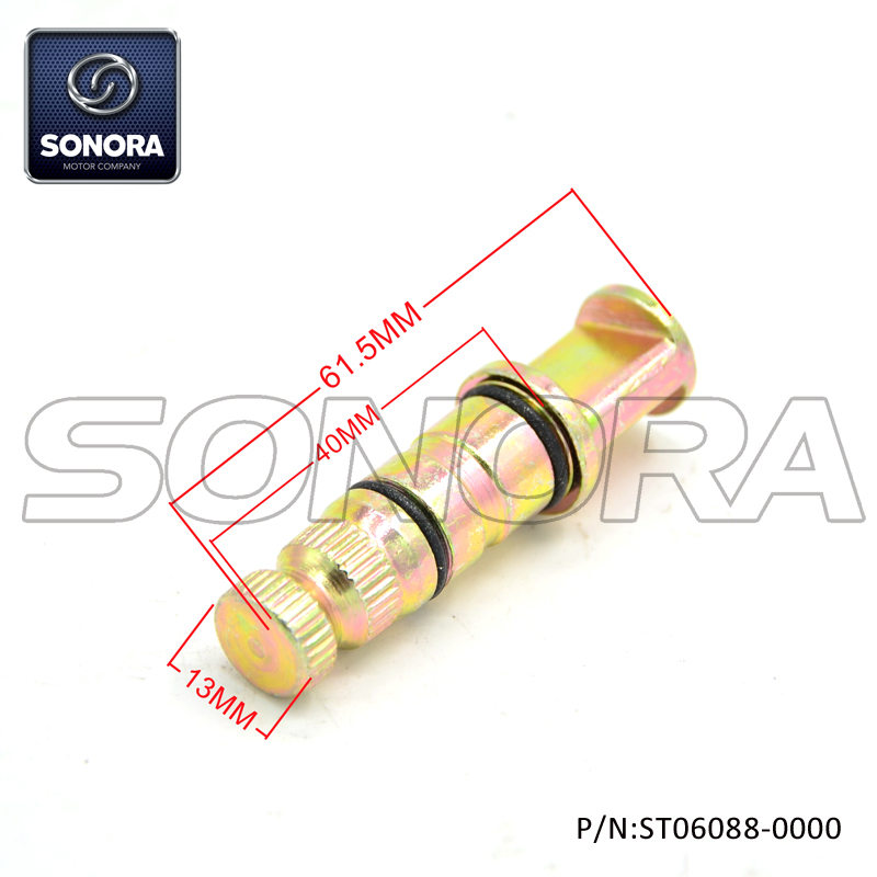 139QMB GY6 50 Eje de freno de tambor trasero (P / N: ST06088-0000) Calidad superior