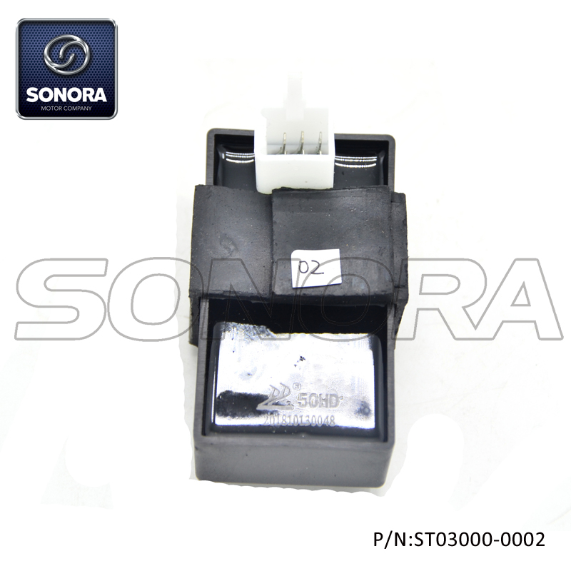 GY6-50 139QMAB 12 '' llanta 48kmh un enchufe CDI (P / N: ST03000-0002) Calidad superior