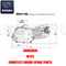 Zongshen W125 Repuestos para motores completos Piezas originales