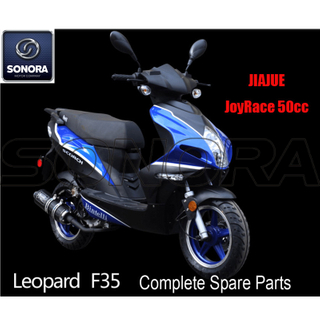 JIAJUE LEOPARD F35 50cc 125cc 150cc Repuestos completos de motocicleta