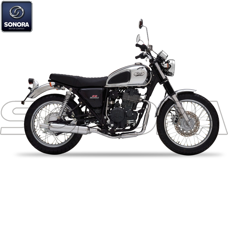 Kit de carrocería MASH 400 QUINIENTOS CROMADOS Piezas del motor Recambios originales